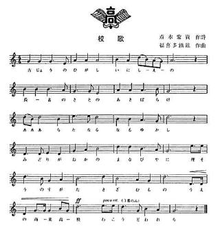 上野商業高校校歌